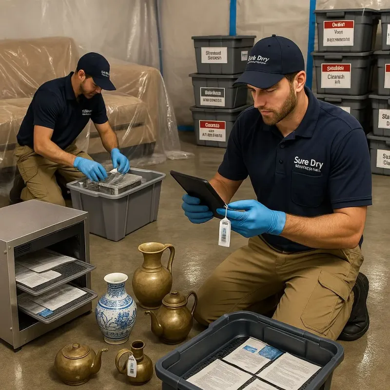 Content Protection and Restoration process in Asbury, IA