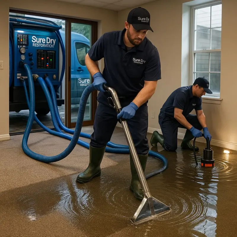Water Extraction and Removal process in Asbury, IA